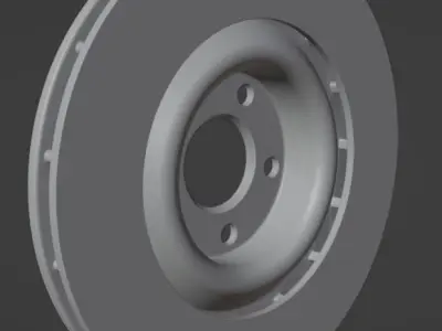 disk  wheel  3D model