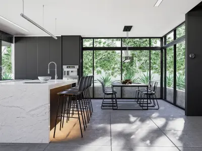 Modern living - C2 3D model