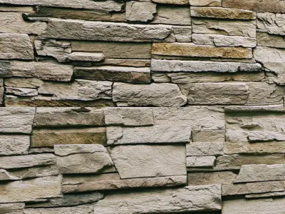 Stone wall slate 3D model