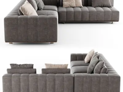 Freeman Sofa 09 3D model