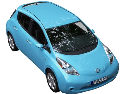 NISSAN LEAF 2011 3D model