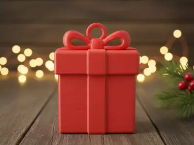 Christmas present 3D print model