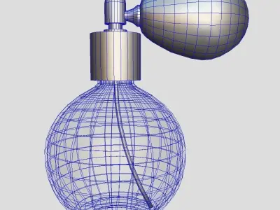 Perfume Bottle Low-poly 3D model