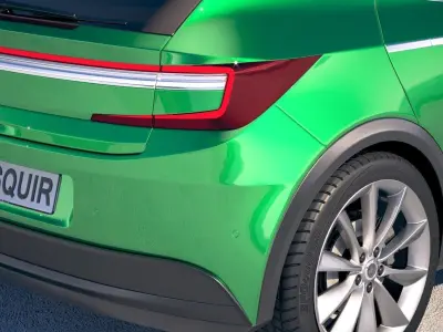 Generic Electric SUV Crossover 2018 3D model