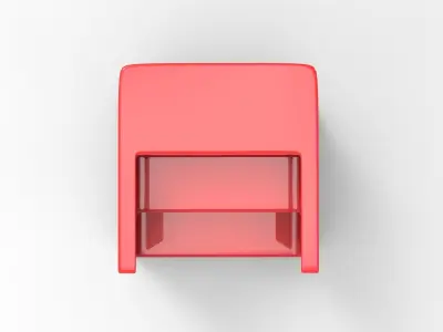 Oki Ladder Low-poly 3D model