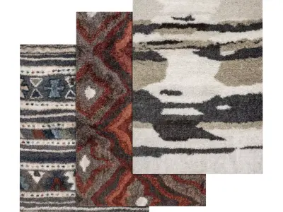 Rug Set 579 3D model