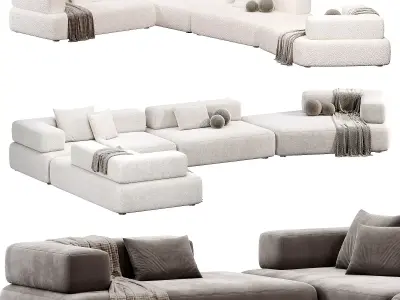 CHOLET Sectional Sofa 3 3D model