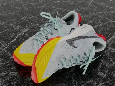 Nike Air Zoom Terra Kiger 7 3D SHOES Low-poly 3D model