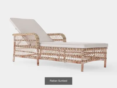 Collection of Sunbed - 4 Models