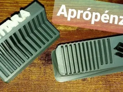 Coin holder - car gadget 3D print model