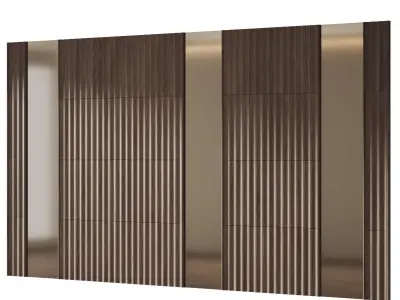 Decorative V60 Wall Panels 3D model