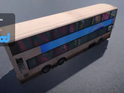 Hk Doubledeck 001 3D model