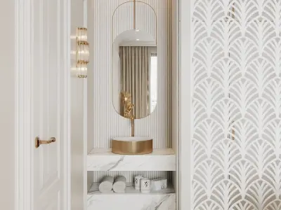 Spa interior design Model 3D model