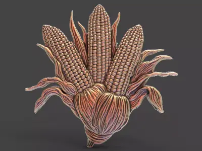 fresh corn cnc 3D print model