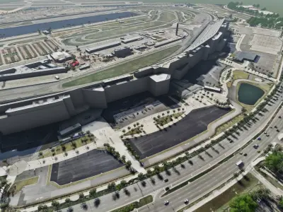 Daytona Speedway 3D model