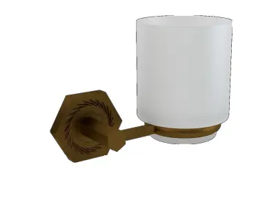 Orchid Spike Brush 3D model