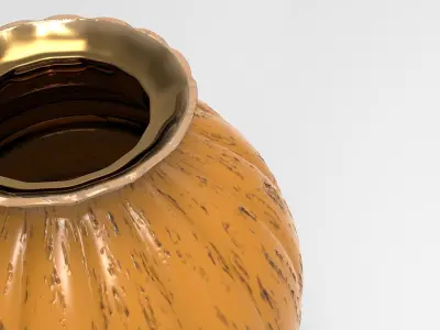 Sumpkin Vase Low-poly 3D model