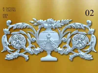 Pattern Decor Collection - 1     - 3D model