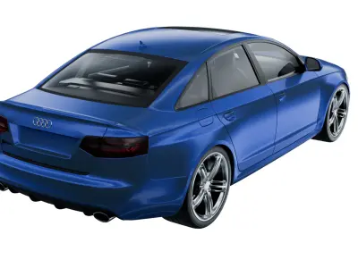 Audi - 2009 - RS6 c6 3D model