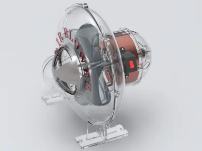 Air Blower 3D print model