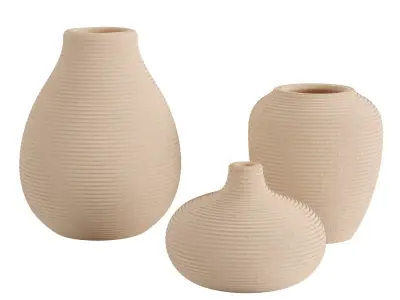 Artisanal Rustic Ceramics Vase 3D model