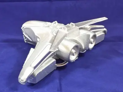 Intergalactic Spaceship 3d-printable Free 3D print model