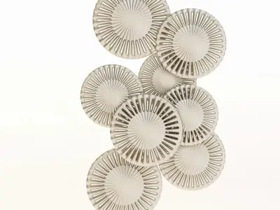 Metal Wall Sculpture 3D model