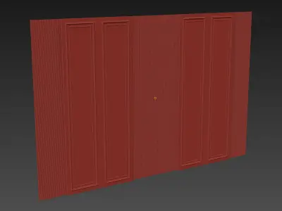 Decorative V44 Wall Panels 3D model