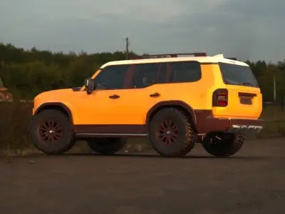 Toyota First prado 2024 3D model