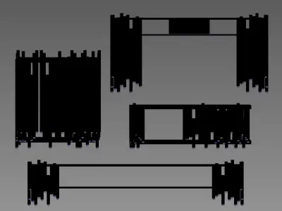 Mauris Collection - by Allamoda Furniture 3D model