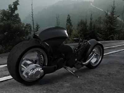 motorcycle 3D model