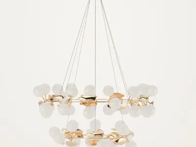 Boca Do Lobo Hera Round II Chandelier 3D model