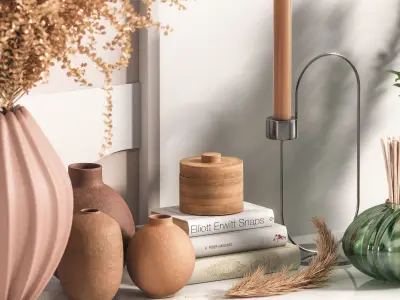  decorative set05 3D model