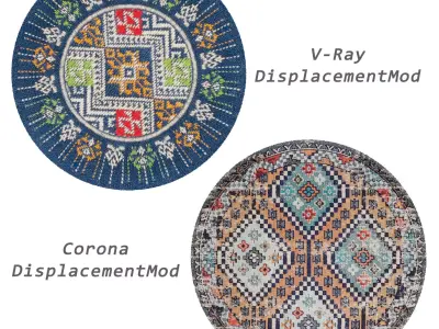 Rugs No 1058 Low-poly 3D model