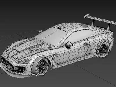 Maserati GT3 3D model