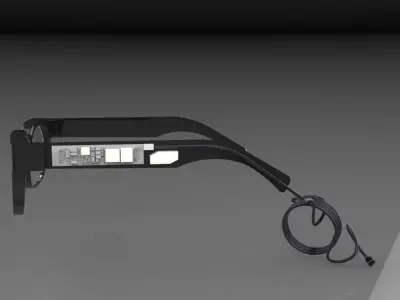 AR glasses 3D model