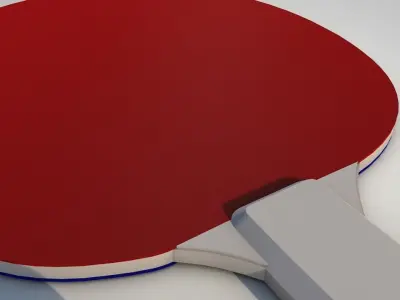 Ping Pong Paddle 3D model