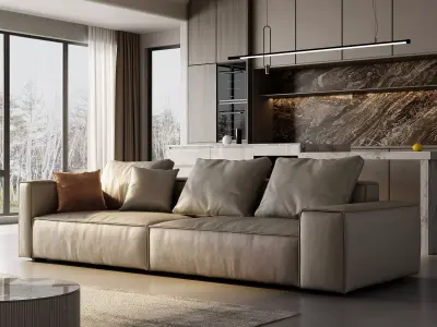 Parisian interior  3D model