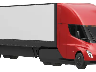 Tesla Semi 3D model