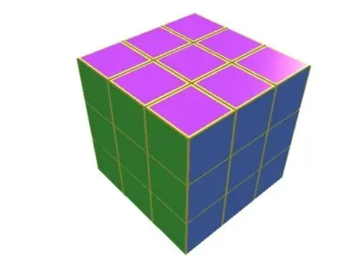 Cube Rubix 3D model