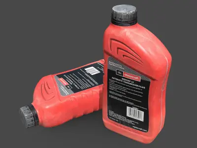 Transmission Fluid Bottle 3D model