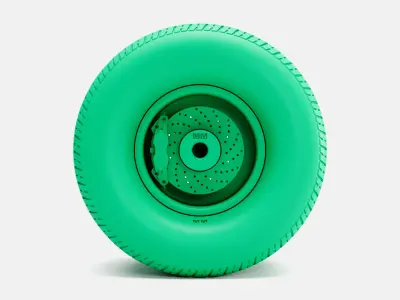 15x15 Weld Draglite Wheel Hoosier Pro Street Tire 3D print model