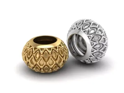 Bali bead charm for 3d printing 3D print model