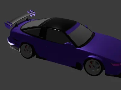 need for speed 3D module  Low-poly 3D model
