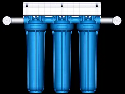 Water Purifier 3D model