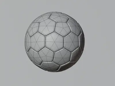 Football 3D model