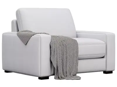 Remington Sofa 128 By Arhaus 3D model