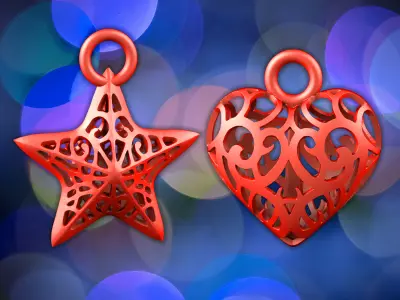 Christmas Tree decorations 3D print model