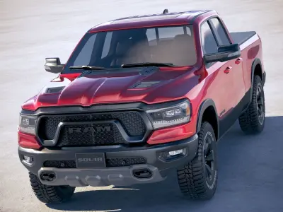 Dodge RAM 1500 Rebel 2019 3D model