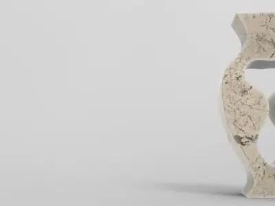Leol Vase Low-poly 3D model